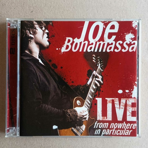 CD Duplo – Joe Bonamassa – Live From Nowhere In Particular - Importado (EUA) - comprar online