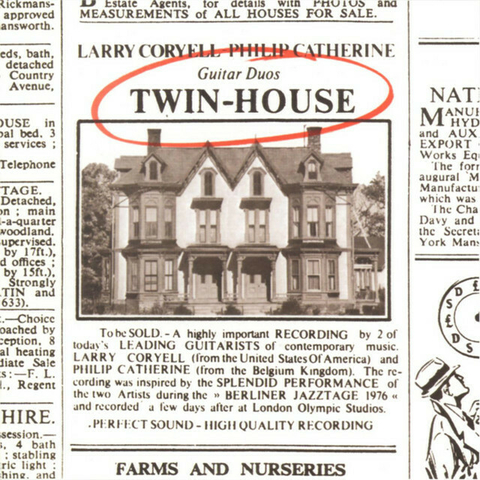 LP – Larry Coryell - Philip Catherine – Twin-House