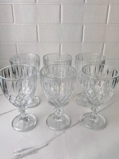 Copa de vidrio x6 en internet