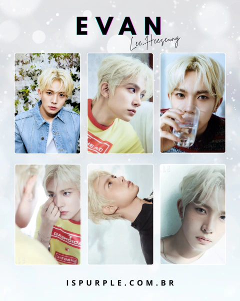 KIT 10 PHOTOCARDS EVAN - HEESEUNG