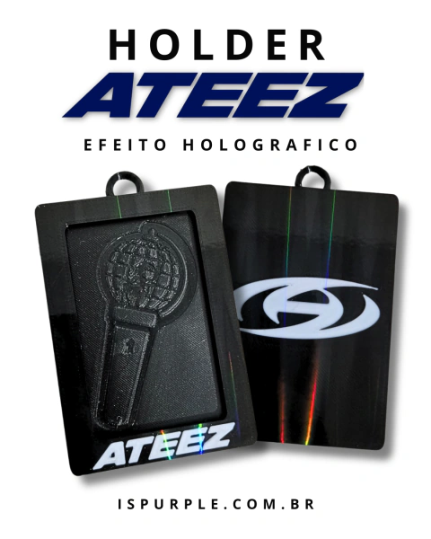 HOLDER ATEEZ PRETO 3D