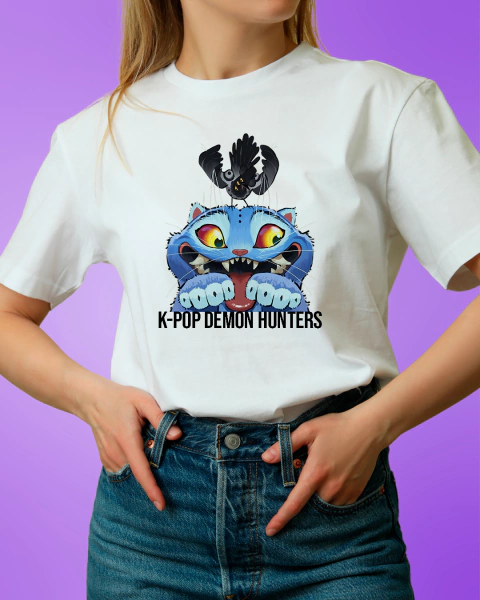 CAMISETA K-POP DEMON HUNTERS