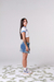 Baby Tee Italia White - Dollar Clothes