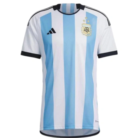 Camisa Seleção da Argentina Três Estrelas - 2022 Torcedor Adidas Masculina