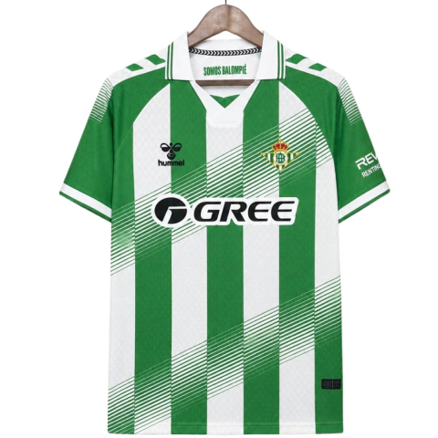 Camisa Real Bétis I 26/27 Torcedor Masculina - Verde com detalhes em branco