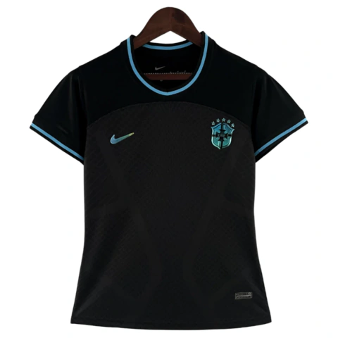 Camisa Seleção Brasileira Refletiva Edição Especial Torcedor Nike Feminina - Preta