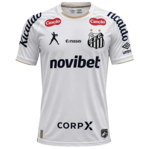Camisa Santos I 26/27 - Torcedor Umbro Masculino - Branca