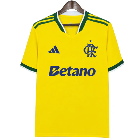Camisa Masculina Flamengo Brasil Adidas 2026 - Modelo Torcedor