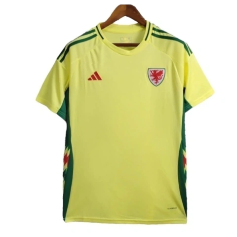 Camisa País de Gales II 24/25 - Torcedor Adidas Masculina - Amarela