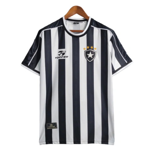 Camisa Botafogo l Retrô 99/20 Masculina - Preta e Branca
