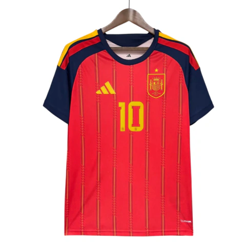 Camisa Seleção Espanha I 26/27 - Masculino Torcedor Yamal 10
