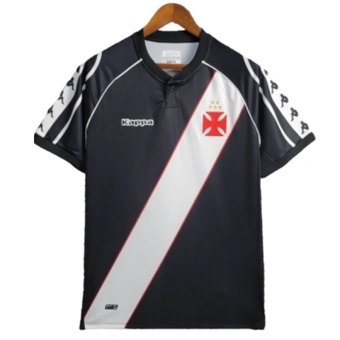 Camisa Vasco da Gama Edição especial 24/25 - Torcedor Kappa Masculina - Preta