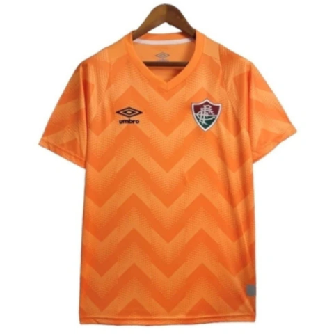 Camisa Fluminense Goleiro II 24/25 - Torcedor Umbro Masculina - Laranja
