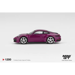 [PRÉ-VENDA] - Porsche 911 (992) Carrera S Rubystone Red - Escala 1/64 - Mini GT na internet