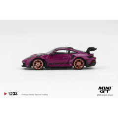 [PRÉ-VENDA] - Porsche 911 (992) GT3 RS Weissach Package Rubystone Red - Escala 1/64 - Mini GT na internet