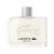 Frasco de perfume Lacoste Essential Eau de Toilette de 75mL com tampa prateada e logotipo da marca