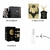 Imagem do Kit de 3 Perfumes de 5mL incluindo Asad Black, Al Noble Ameer e Ghost Spectre.