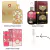 Kit com três perfumes femininos de 5mL: Oriêntica Royal Amber, Sabah Al Ward e Asad Yara Candy.