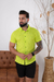 Camisa Social Viscolinho Verde Claro - comprar online