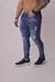 Calça Slim Jeans Destroyed - comprar online
