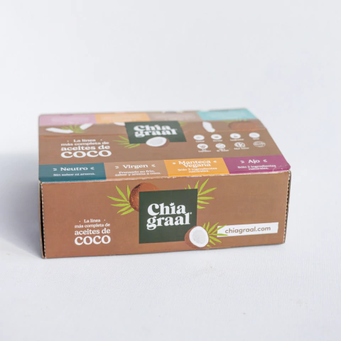 Aceites de Coco - Caja Exhibidora - comprar online