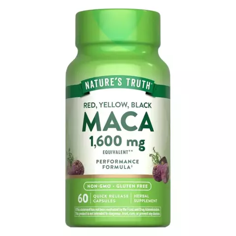 MACA Raíz de maca de 1600mg | Nature's Truth