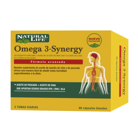 OMEGA 3 Synergy Pescado + Chia - comprar online