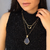 Corrente Chocker Elos Coração com Zirconia na internet