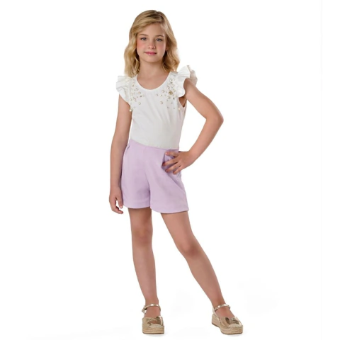 Conjunto Blusa e Shorts Bika