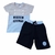 Conjunto By Gus Break Rules Cinza - Gibella Kids
