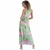 Imagem do Vestido Longo Mon Sucré Mamãe Folhagem Tropical