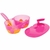 KIT REFEIÇÃO COM DIVISÓRIA ROSA - BUBA - comprar online