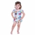 Maiô Viva Flor Proteção Uv Bebê Piscina Verão - comprar online