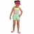 Bermuda de Banho Mon Sucré Sunshine Verde - comprar online