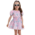 Vestido Mon Sucré Infantil Lilás Dance Bunny Inverno