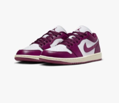 Air Jordan 1 Low White Bordeaux