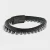 Pulseira Masculina Couro com Fecho Preto e Hematita - comprar online