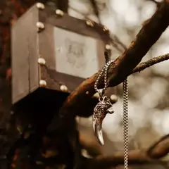 Collar de lobo "Nunca te rindas" - tienda online