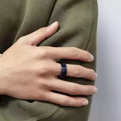Anillo giratorio Antiestrés de Titanio - tienda online