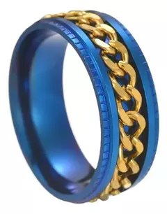 Anillo giratorio Antiestrés de Titanio