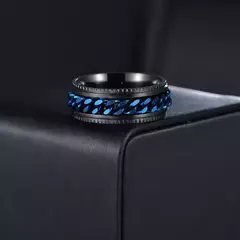 Anillo giratorio Antiestrés de Titanio - comprar online