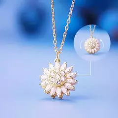 Collar Girasol giratorio Anti-Ansiedad - Dystopia Store