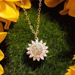 Imagen de Collar Girasol giratorio Anti-Ansiedad