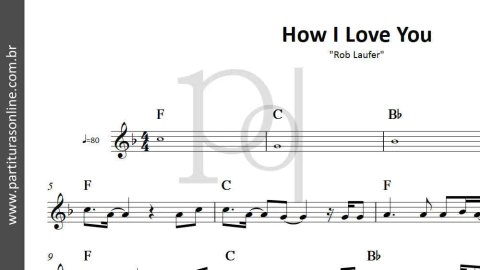 How I Love You · Rob Laufer - comprar online