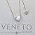 Gargantilha coração madrepérola - ouro 18k - Veneto Gioielliere 