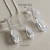 Conjunto gota - prata 925