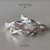 Anel solitario infinito - prata 925 - comprar online