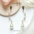Brinco laço pérola - ouro 18k - comprar online