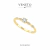 Anel Solitário delicado - ouro 18k - comprar online
