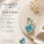Colar perfumero turquesa - prata 925 - comprar online